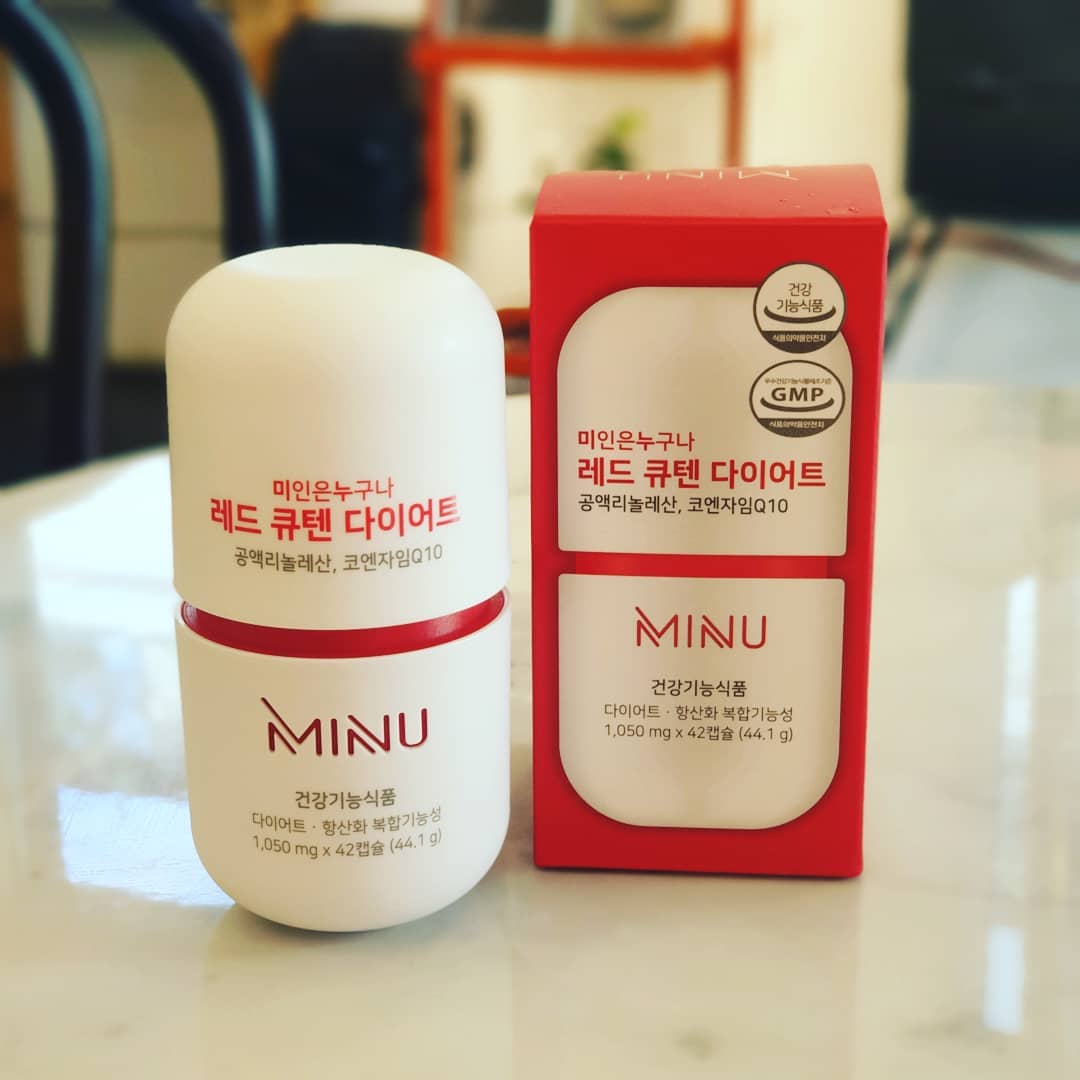 쇼니마미😊 on Instagram: “#미누
.
다이어트식품이라고
언제까지 체지방감소만?
#코엔자임Q10 이 들어있어
#항산화 와 피부관리까지❗
식전후 상관없이
1일 1회 2캡슐만 먹으면 끝!
.
.
.
.
#minu #선미다이어트 #미인은누구나 #미누레드큐텐”