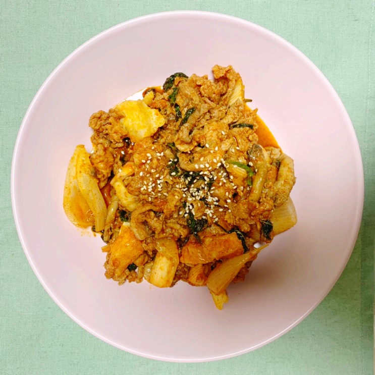 기사식당 제육볶음 만드는법 아임쿡으로 해보세요