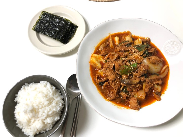 기사식당 제육볶음 집에서 뚝딱 / 아임쿡 쿠킹박스 밀키트