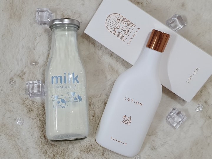 스카이밀크 로션으로 귀족보습하세요