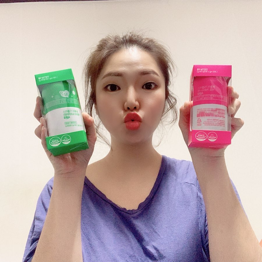 soly on Instagram: “살 개쪘으니깐 다이어트 기기
.
예전보다 먹기 편해서 더 좋다아
냄새도 거의 안나구 넘기는 것도 확실히 좋아짐”