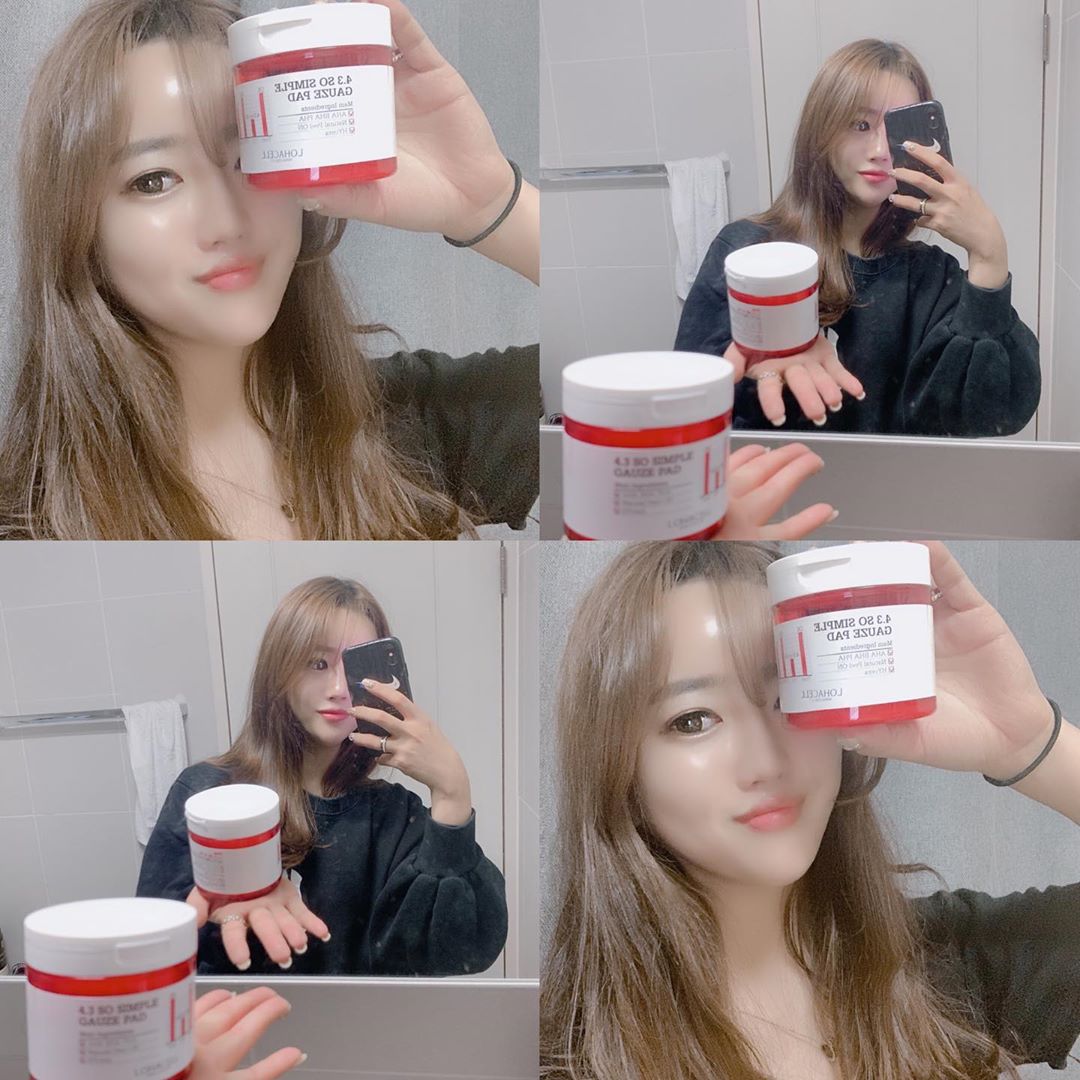 ✨현댕(27) on Instagram: “#광고지만추천 🙊💛 쿠션으로 넘나리 유명해진 #로하셀 !  다들 알둉? #관리하는여자 라면 알걸? 일단 내사진 미앙~ 아무튼 나 이거 #피부재난응급패드 쓴지 3일만에 피부좋다는 소리 들었슴돠👏🏻👏🏻👏🏻 거즈면으로 #각질제거 한번 쓱 하고 엠보면으로…”
