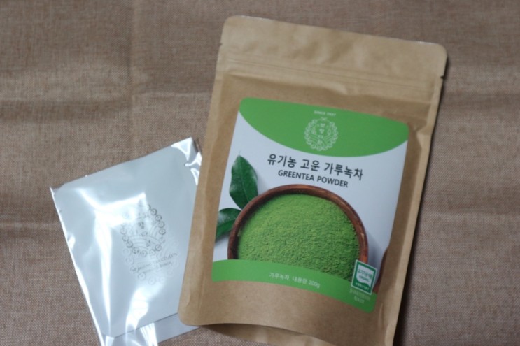 [녹차가루/녹차가루 카테킨 효능] 보성 보향다원 유기농 녹차가루 알차게 활용하기♪