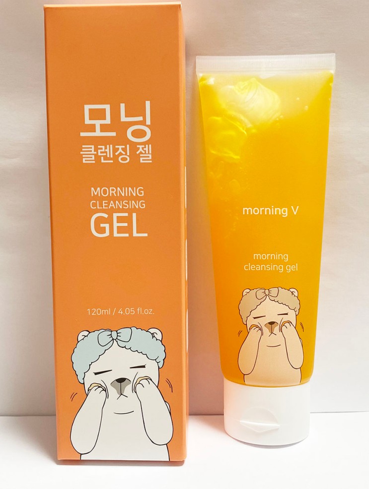 아침세안제 모닝브이 모닝클렌징젤 120ML ( 모닝브이 / 모닝클렌징젤 / 아침세안제 / 클렌징젤 / 성형붓기 / 세안제추천 / 붓기빼기 )