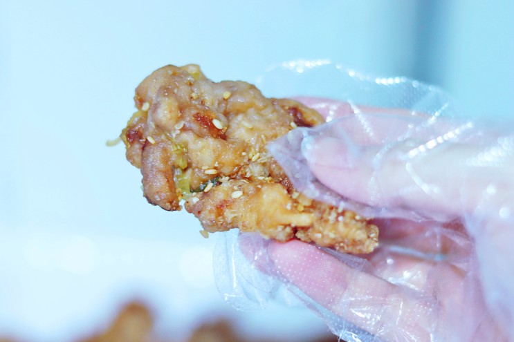 한라닭강정 대표메뉴 유채꿀강정 , 제주맛집을 택배로 !