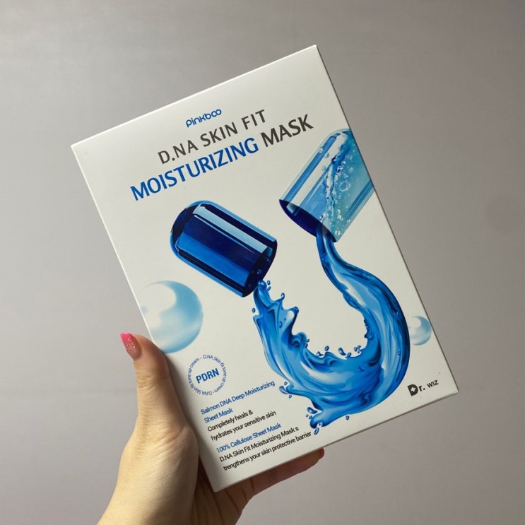 마스크팩 :: 피부과 납품 모이처라이징 마스크팩 / D.NA SKIN FIT MOISTURIZING MASK