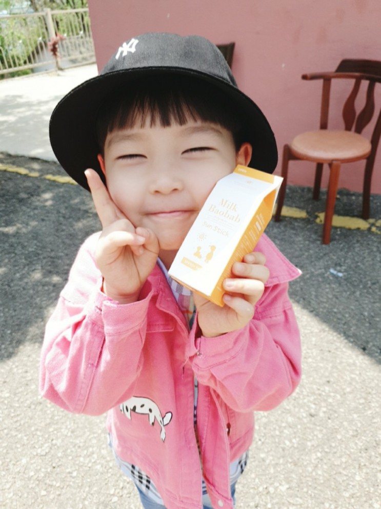 밀크바오밥 베이비&키즈 선스틱 /어린이썬스틱 사용후기♡♡♡