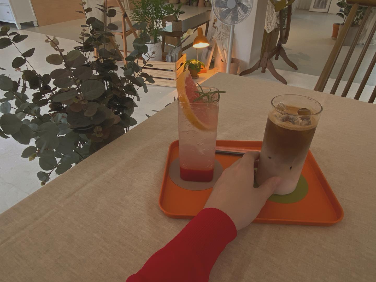 카페인중독자
새벽5시에깨서
일어나자마자 라떼제조와
요거트로 시작
