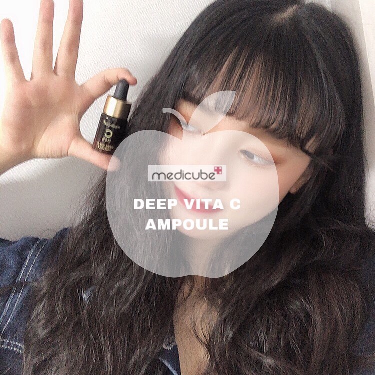 𝑺𝒖𝒃𝒊𝒏 (18) on Instagram: “✨ 메디큐브 Deep vita c Ampoule ✨  딥 비타C앰플은 순수 비타민C 성분이 13.5%로 함유된 저자극 워터베이스 비타민C앰플이고 , 7일 사용 후 기미, 잡티, 피부톤 개선이 인체적용시험으로 입증된 강력한 톤업 앰플이래요 ! 안정화된…”