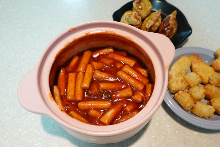 통밀 저칼로리떡볶이 마이비밀 진선미떡볶이 완전맛있어~!