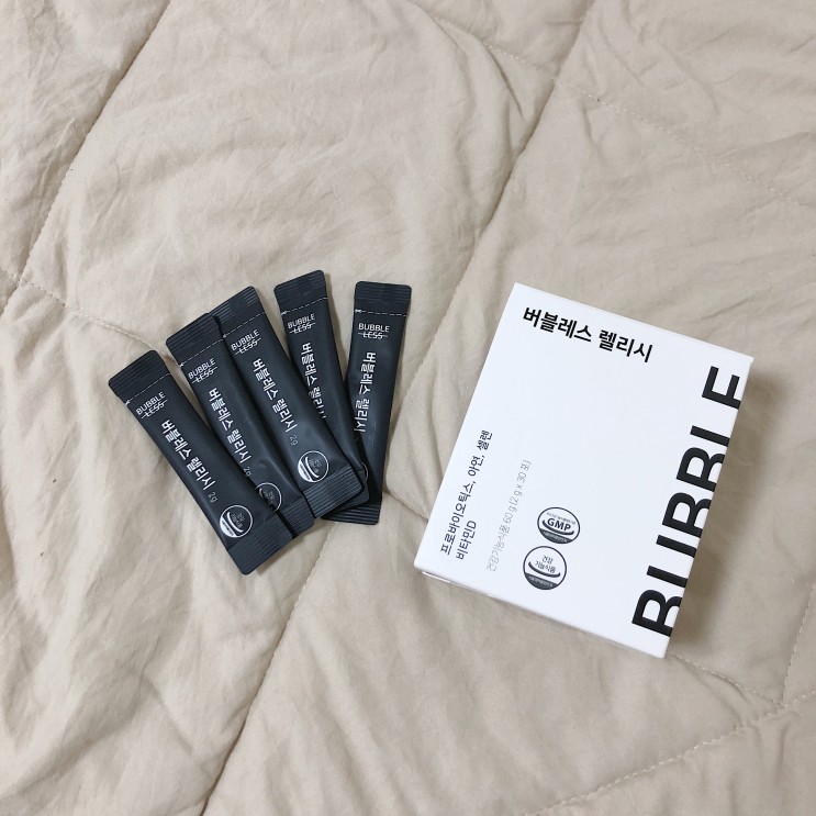 [여성 유산균 추천] 버블레스 렐리시