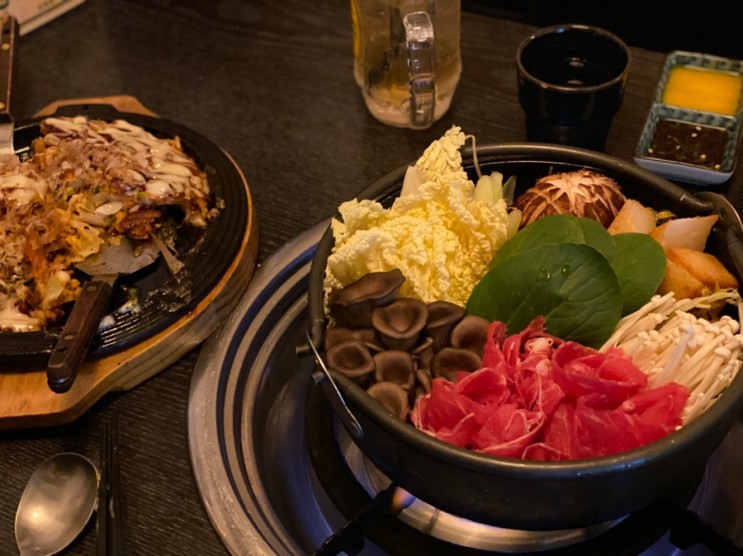 송파 오꼬맘 스키야키와 오코노미야키가 맛있는 분위기 좋은 송파 맛집