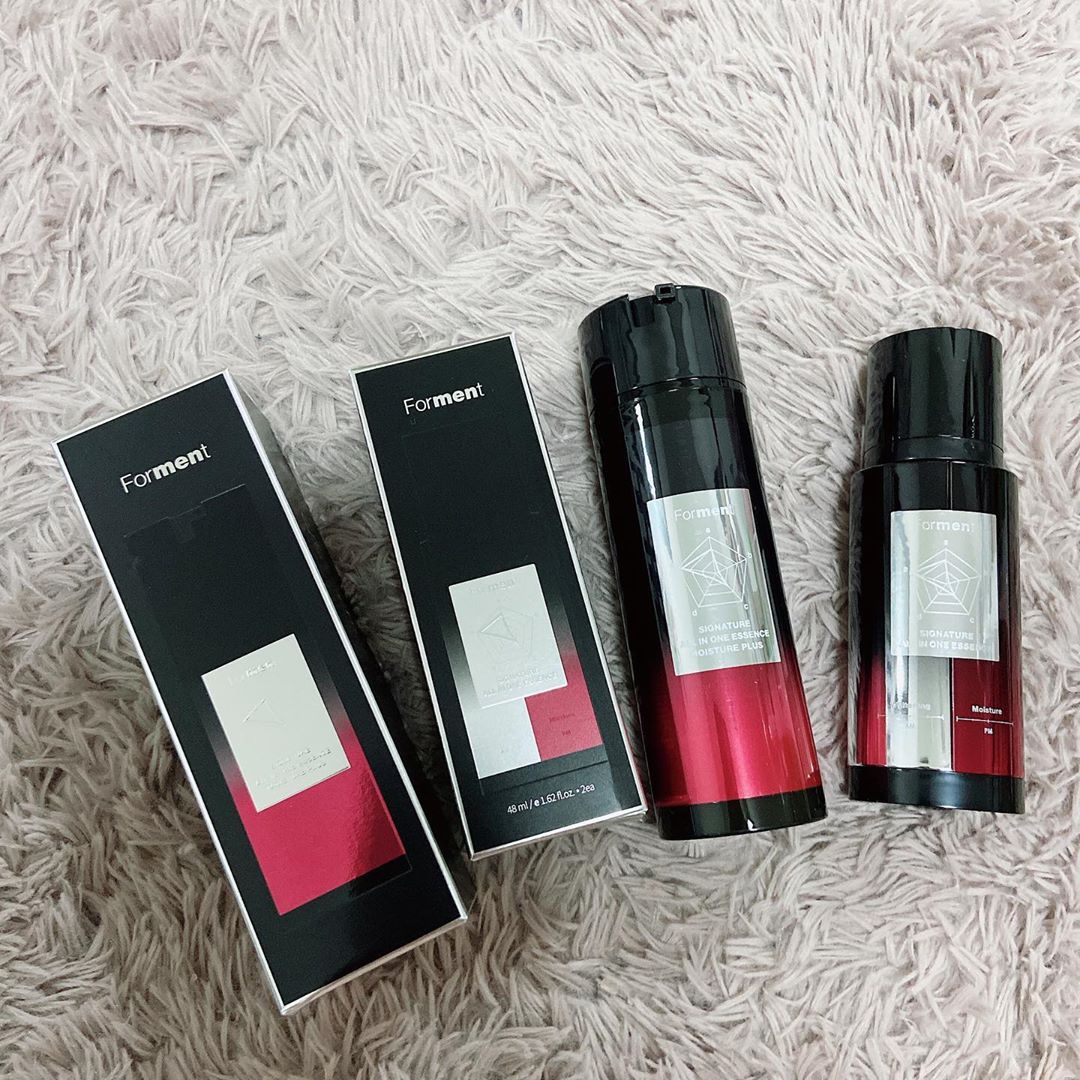 @bin_2stagram_rv on Instagram: “✔️포맨트 시그니처 올인원에센스, 모이스처플러스 남자친구한테 선물ᄒ