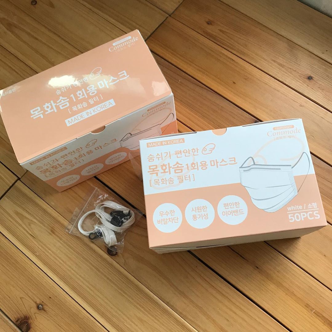 혜인 on Instagram: “요즘 정라 마스크는 목화솜_😷 모든 원자재 100% 국산이라 믿고 쓰는. 여름용ᄋ