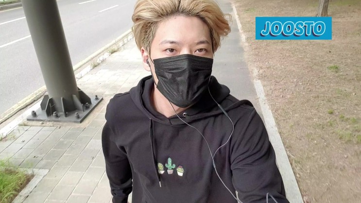 옥스타 데일리 후드티 입고 춤도 추고 인라인도 탔어요