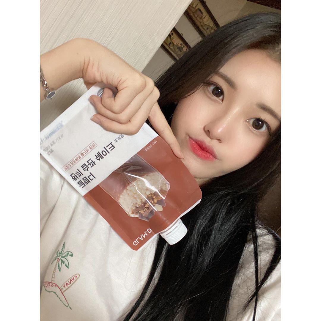 정세은 on Instagram: “#제품협찬광고 간단한 한끼 글램디 한끼 습관 쉐이크🍫초코맛 150kcalᄋ