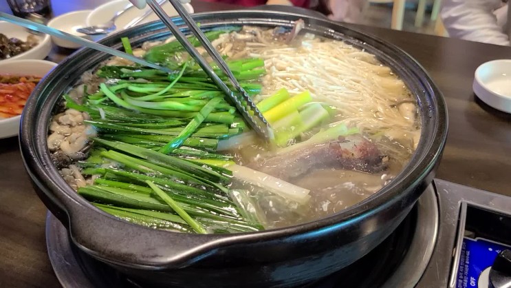 [여주맛집] 숲을그리다 내 참숯초벌구이 하르방에서 먹은 상황버섯 오리백숙