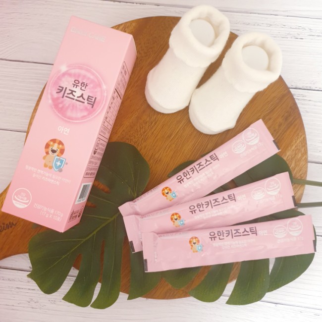 아연이 들어간 유한키즈스틱 어린이영양제로 굿!