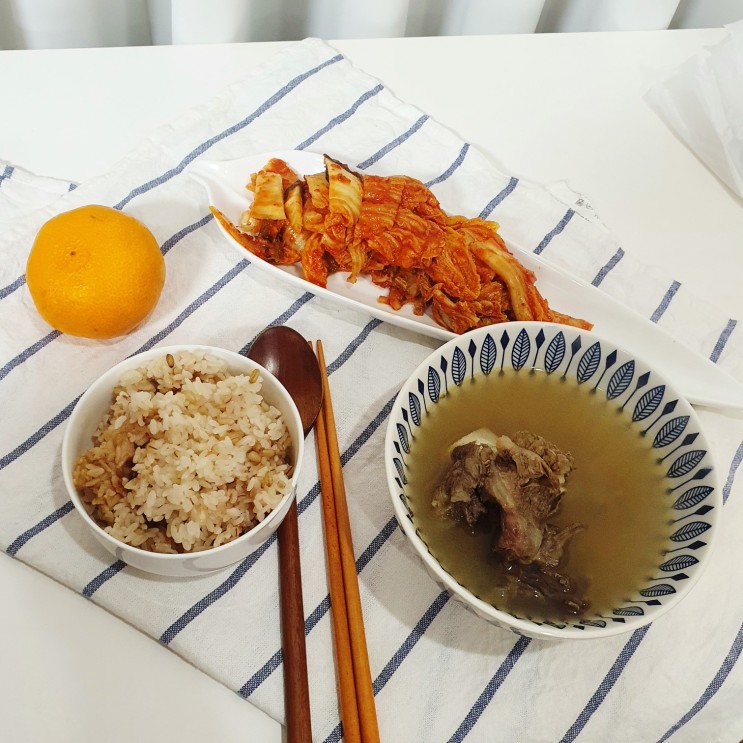 즉석국 푸드얍 엄선된 곱창전골 설렁탕  갈비탕