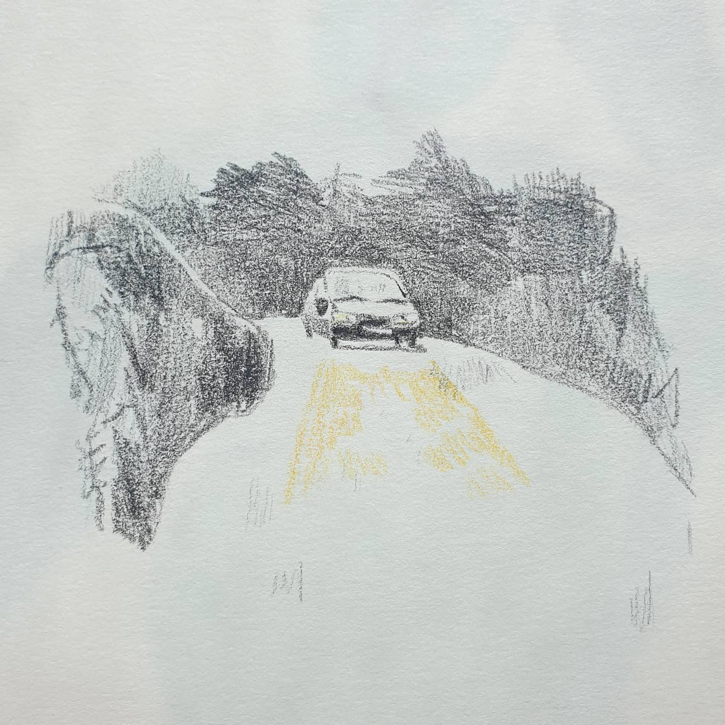 집으로 돌아가는 길🚙

#오늘의그림 #dailydrawing #드로잉 #draw #drawing #illust #illustration #illustration_daily #색연필일러스트 #colorpencil  #드로잉스케치 #drawingsketch #그림 #그림계정 #그림계정맞팔 #fff #f4f