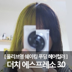[올리브영] 쉐이킹 푸딩 헤어컬러 더치 에스프레소 3.0 셀프염색 후기