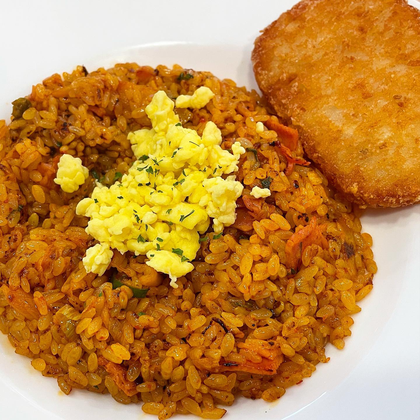 가성비 넘나 좋은 김볶밥🍽과 파스타🍝  면추가, 해쉬브라운 추가 안하면 섭하징😻😻