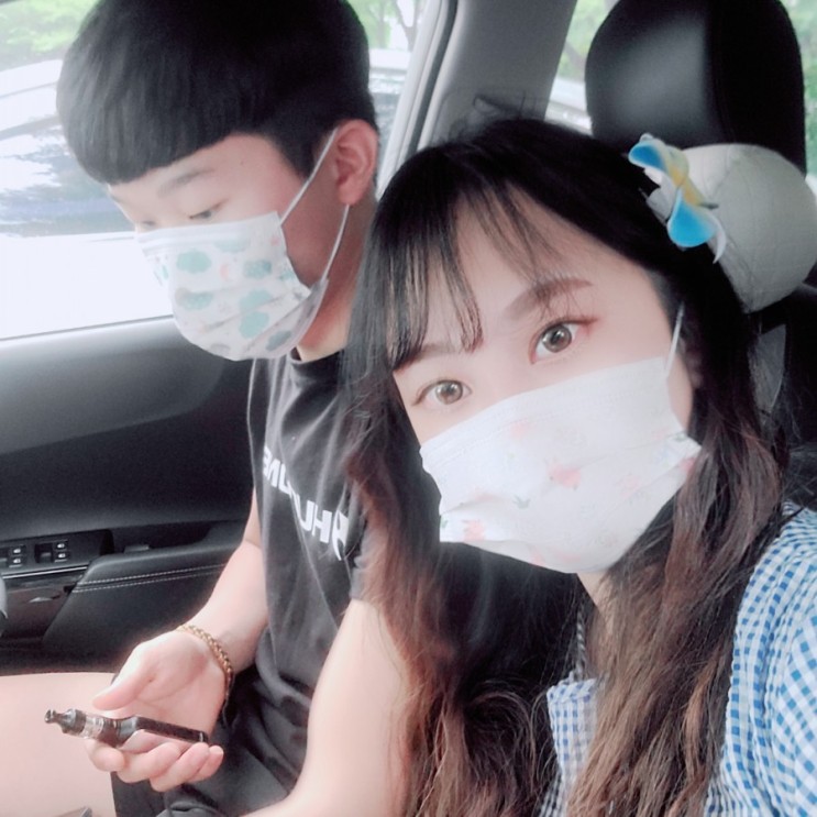 디자인마스크 컬러마스크 코모드마스크  덴탈마스크인데도 너무 이뻐요!