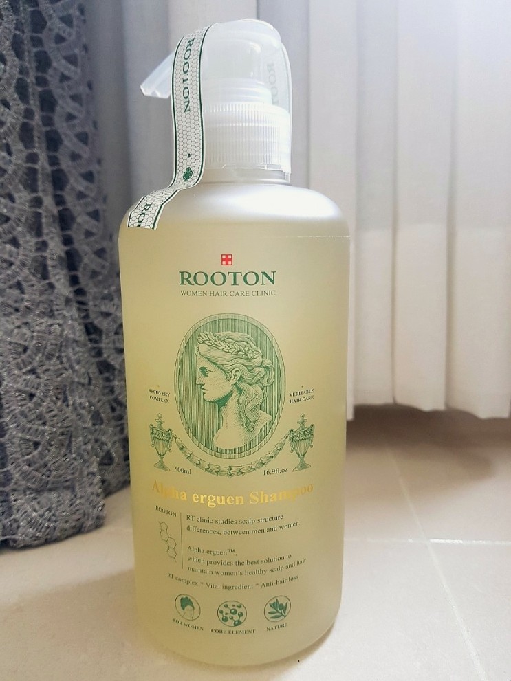 ROOTON 알파 에르겐 샴푸 후기