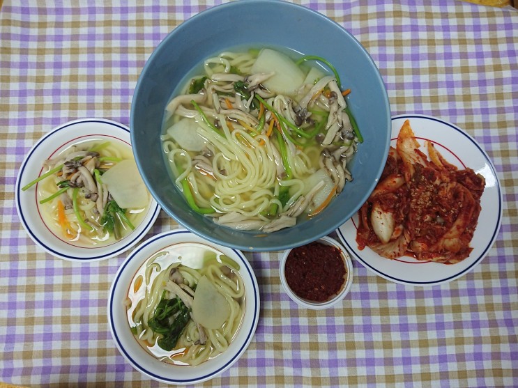 요즘주부 체험단/ 택배맛집 게하식당 칼국수밀키트로 푸짐한 한끼 즐기기
