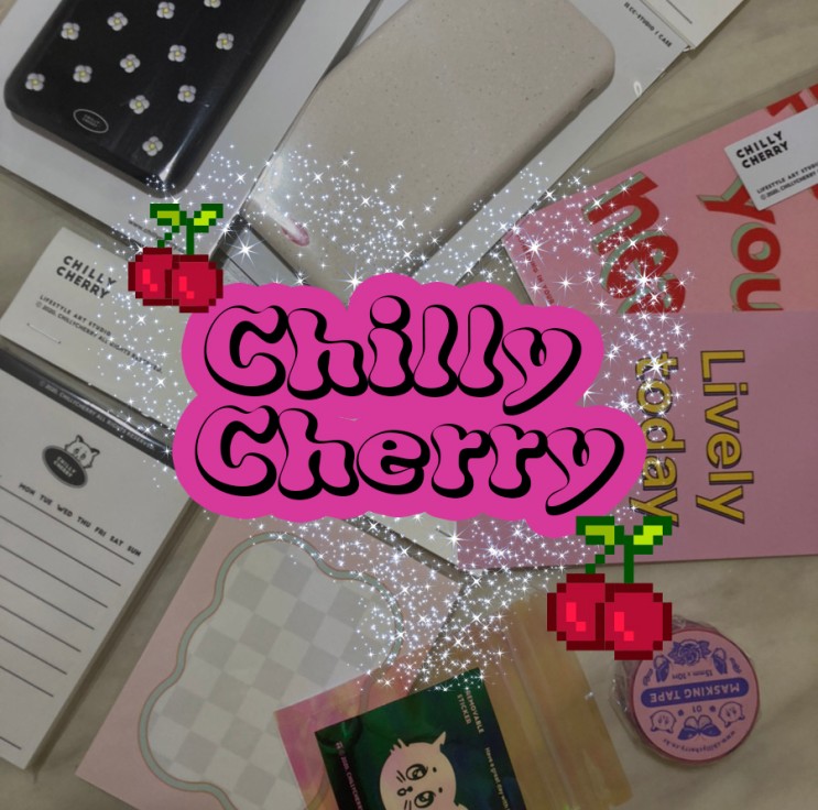 [ CHILLY CHERRY ] 키치한 케이스 & 문구류