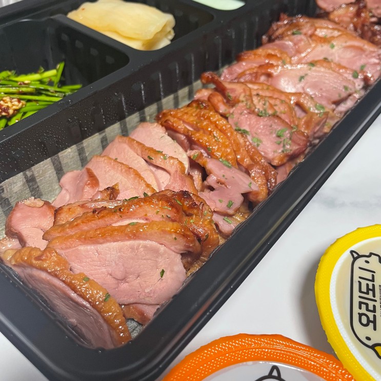 [오리도니] 아이들도 맛있게 먹는 오리도니 오리 참나무장작 바베큐!
