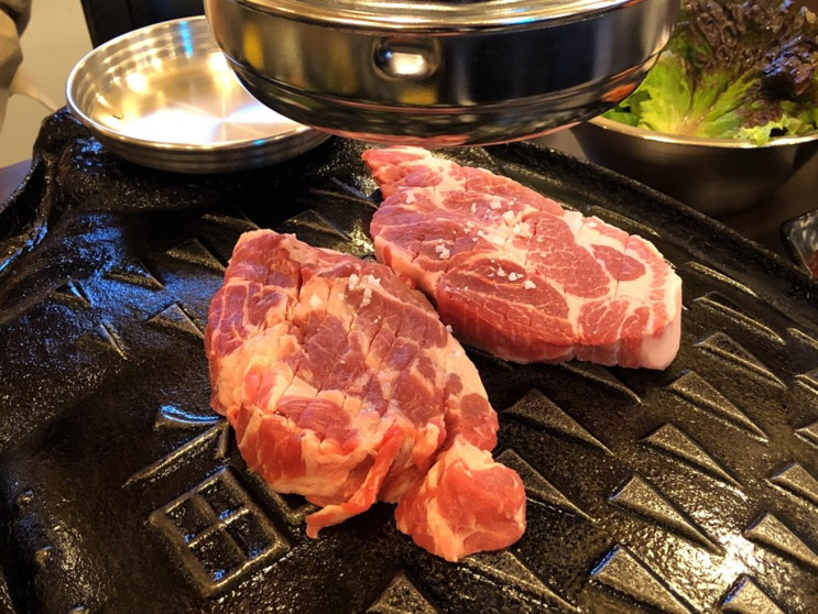 춘천 퇴계동 맛집 한점, 한돈 사용 돼지생갈비 삼겹살 맛집 추천!