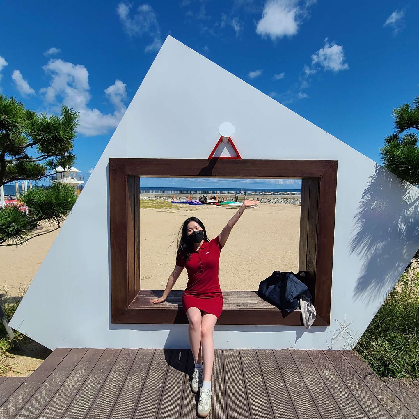 오랜만에간 강릉, 비온다더니 날씨 너무 좋지뭐야🤗