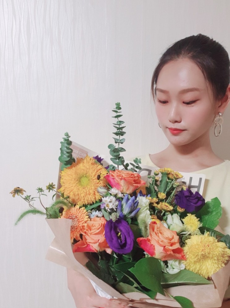 청담동꽃집에서 맞춤형꽃 맞추기~!<애쉴리즈플라워>