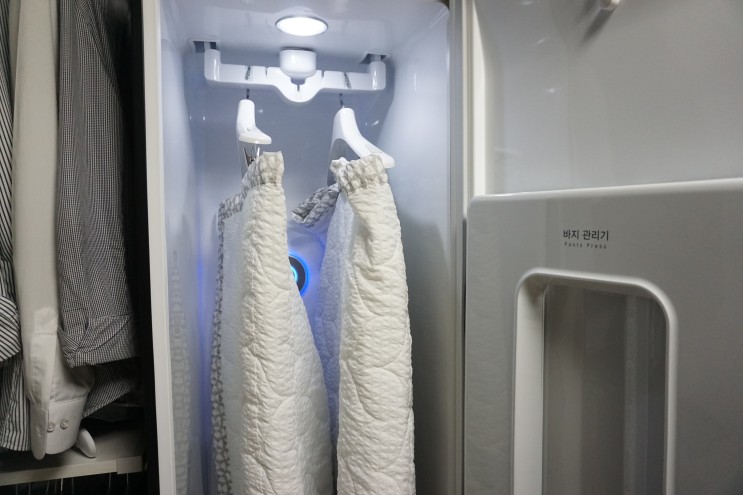 스타일러 활용  침구코스 인형살균 스타일링