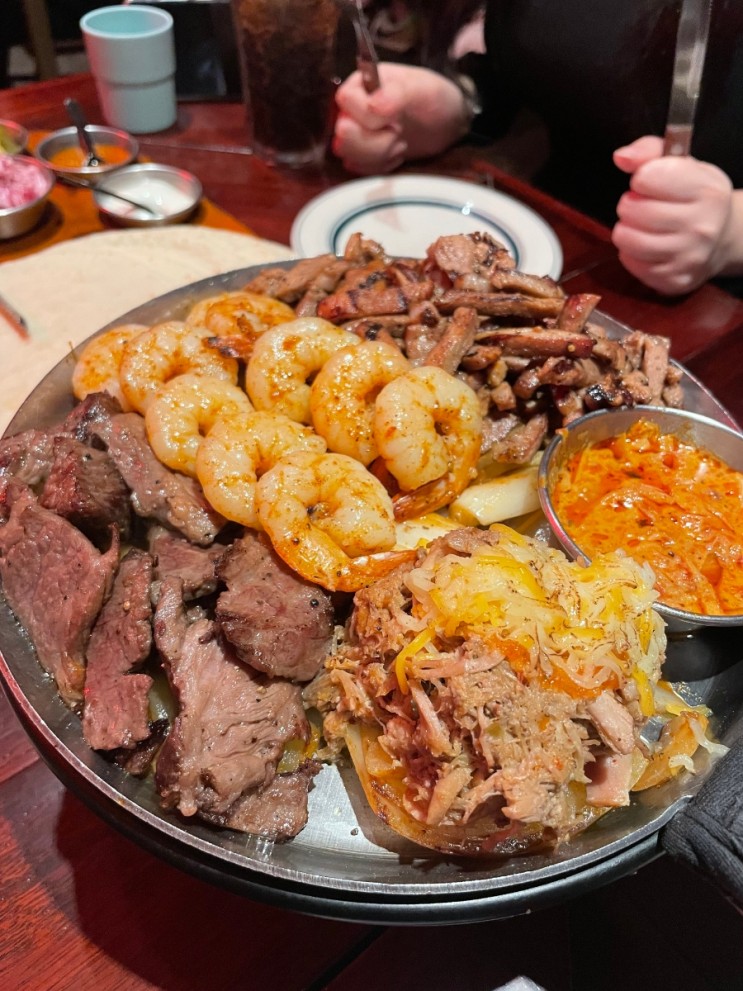낙원타코 강남 cgv점 파히타 후기