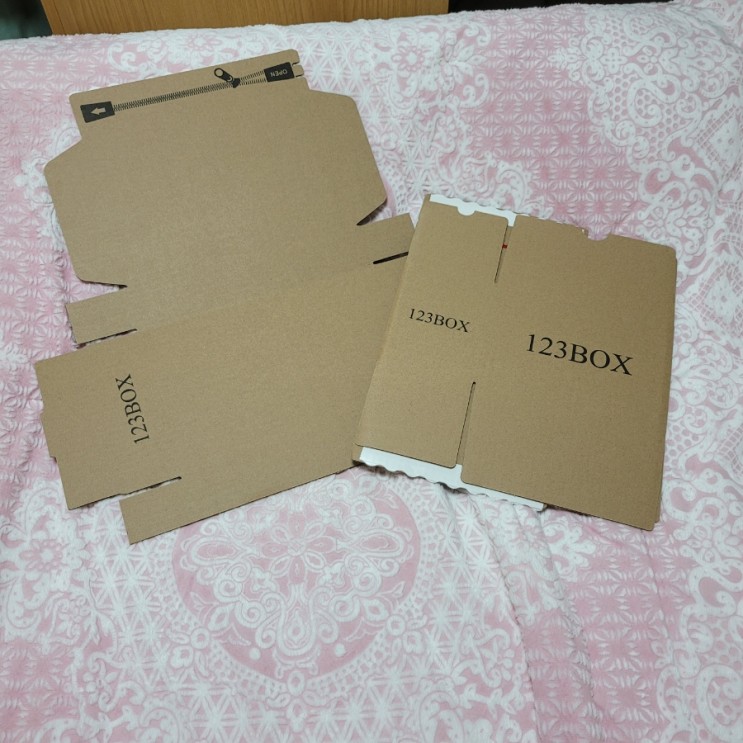 노테이핑 택배박스는 여기서! 123BOX😁