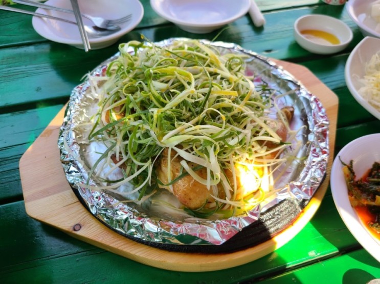 «서오릉 맛집» ⠀⠀⠀⠀⠀⠀⠀ ⠀⠀야외치맥은 진리! ⠀⠀⠀⠀⠀⠀⠀⠀⠀⠀⠀⠀⠀화계장터 ⠀⠀누룽지장작구이