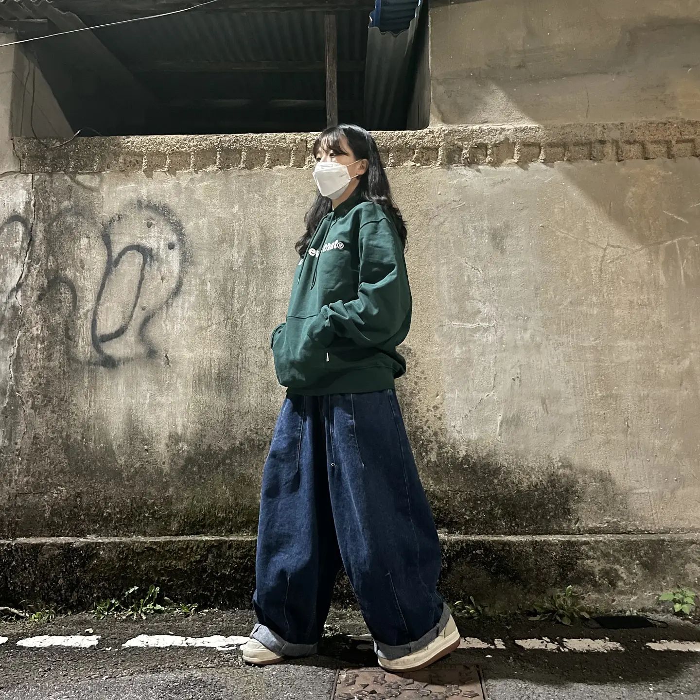 바지핏 귀여워..둥그리동그리🌝🧡