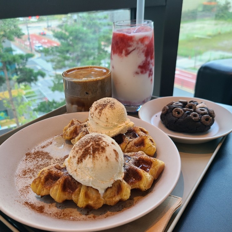 디저트가 맛있는 광명 일직동 카페 <BLCTD자경>