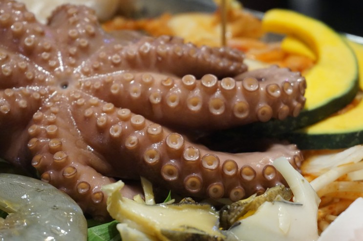 여수 먹거리 낭만24포차 해물삼합