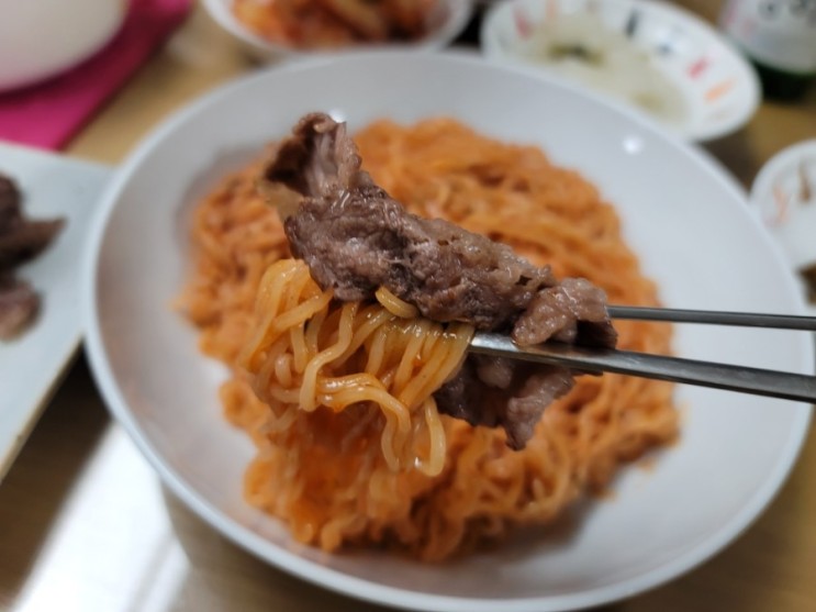 육우자조금관리위원회 국내산 소고기 육우 차돌박이로 맛있는 저녁시간 보냈어요