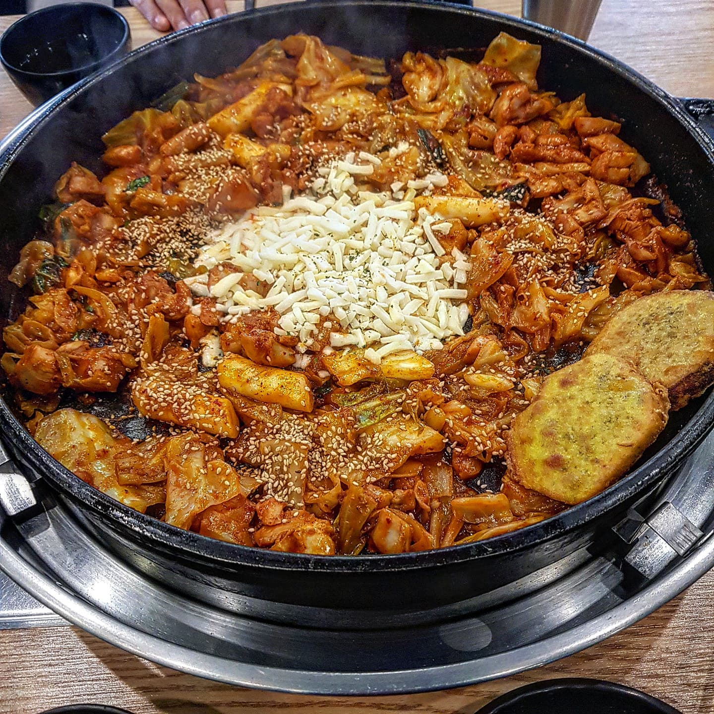 오랜만에 닭갈비🤭