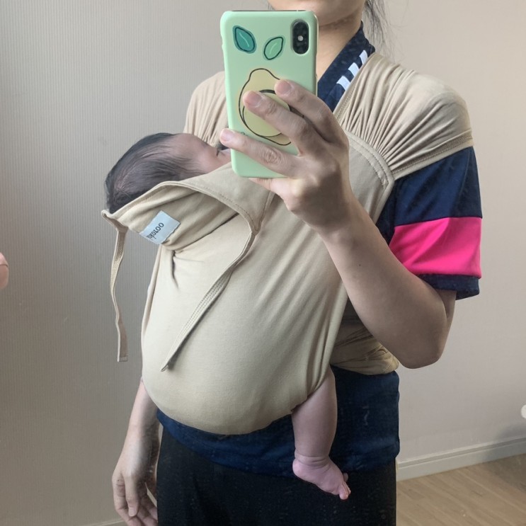코코루베이비 코코루아기띠 신생아부터 사용가능해요