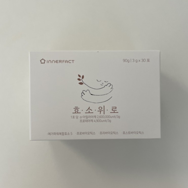 소화효소 곡물 발효 이너팩트 효소위로/과식한날 딱!