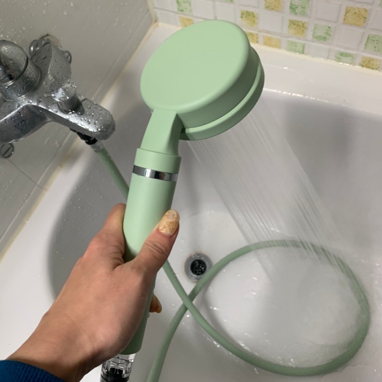 원터치 필터샤워기 예쁘고 편리한 닥터워터