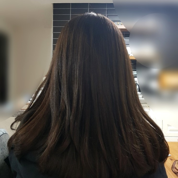브라운 염색하기 | 타마시헤어 수원역 2호점