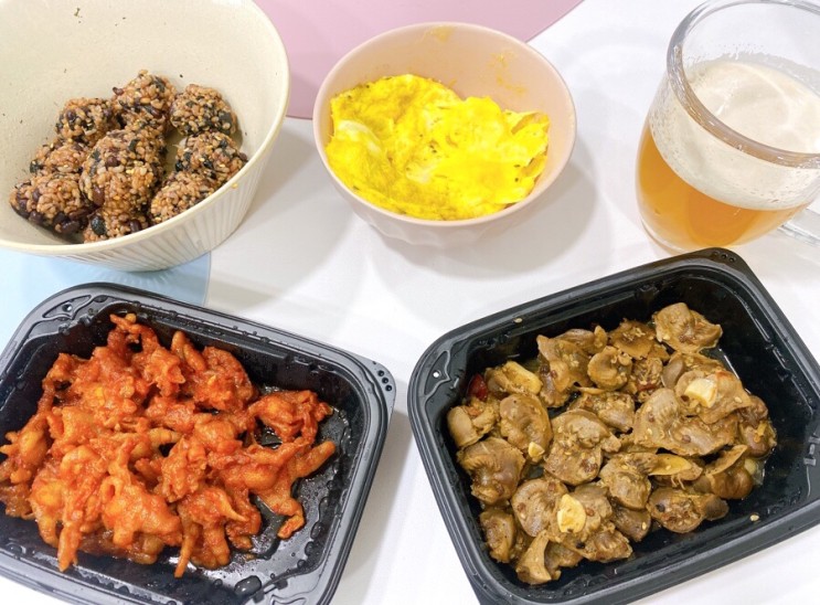 간편술안주 및 반찬, 야식으로도 좋은 '한잔애 직화 냉동 안주' 추천!