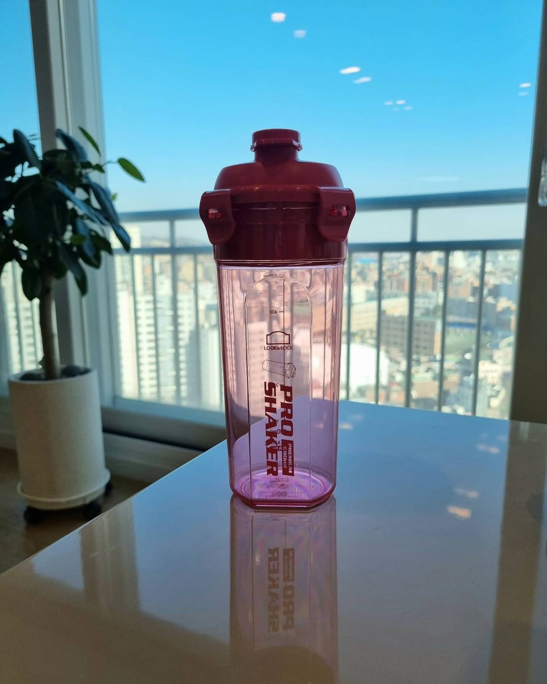 𝗝𝗲𝗻𝗻𝘆 𝗦𝗵𝗶𝗻 on Instagram: “💓 My own pretty pink bottle 💓 . . . . . . . . . . #쉐이커#락앤락#프로쉐이커#쉐이커보틀#쉐이커통#물통#텀블러#텀블러추천#텀블러사진#협찬”