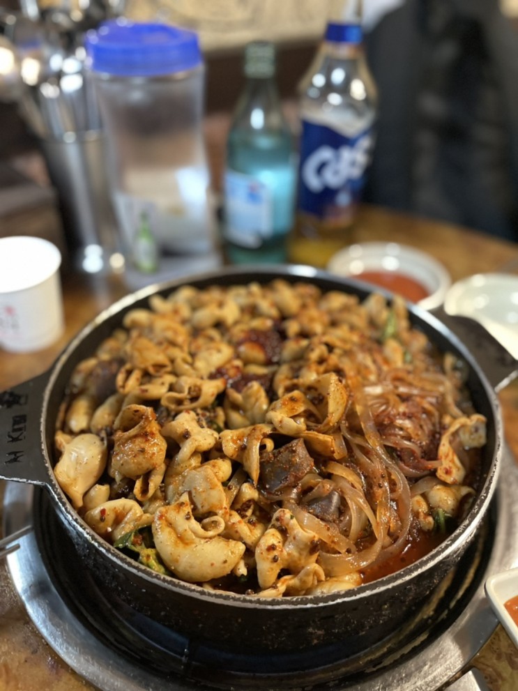 천호 푸지미곱창 강동의 자랑 숟가락으로 퍼먹는 야채곱창 맛집